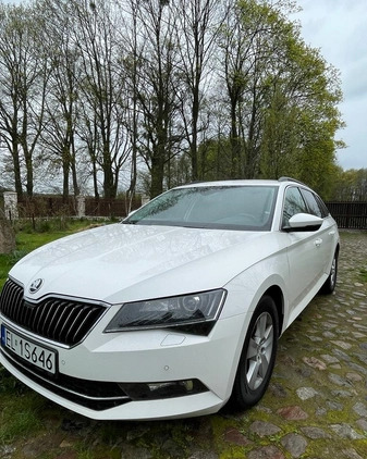 Skoda Superb cena 62000 przebieg: 176000, rok produkcji 2016 z Łódź małe 56